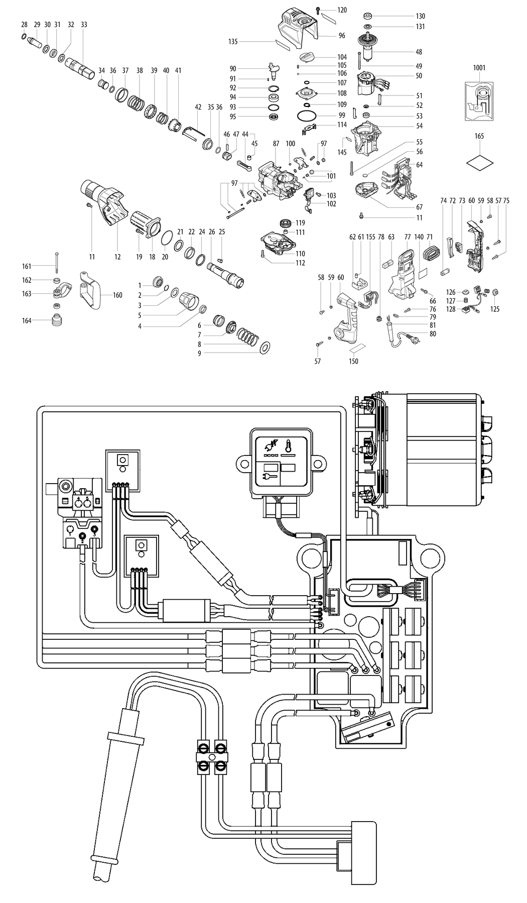 Metabo MHEV 5 BL / 00769000 / EU 230V Spare Parts