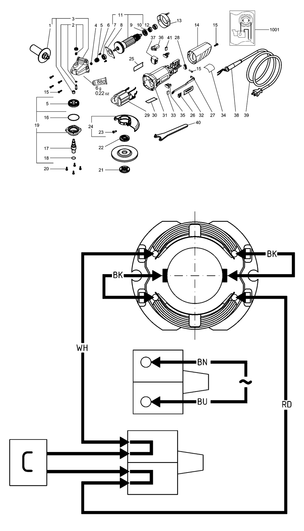 Metabo W 780 / 06701000 / EU 230V Spare Parts