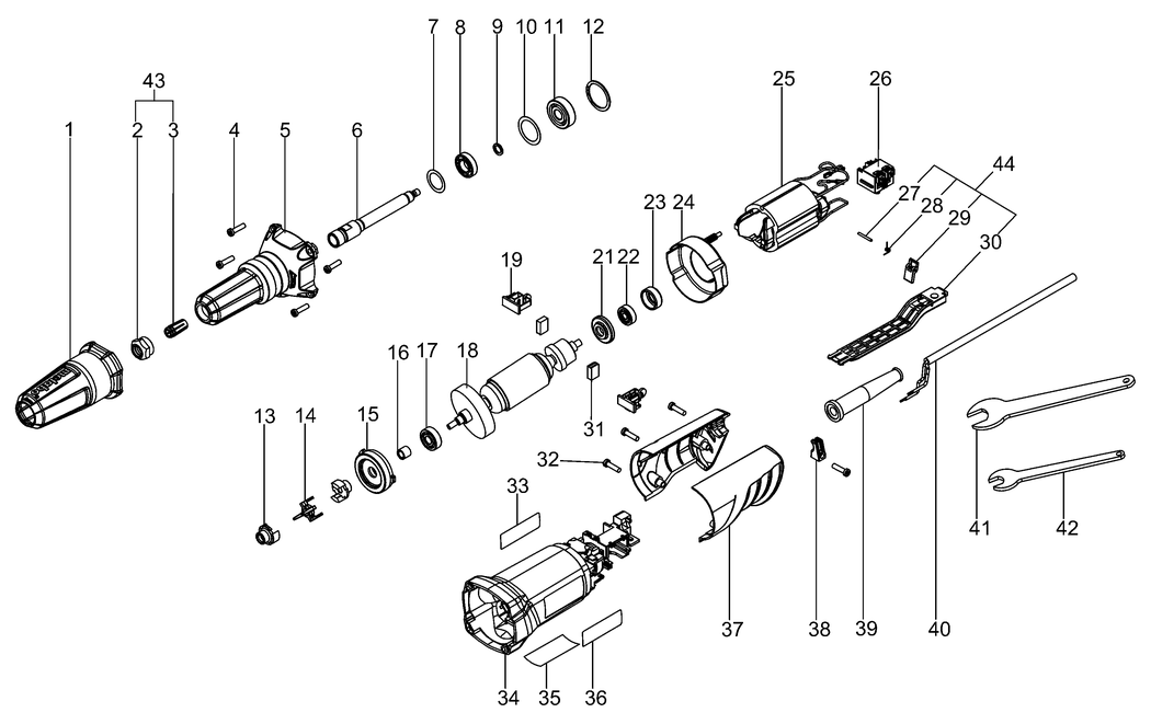 Metabo GP 400 / 00453001 / EU 230V Spare Parts