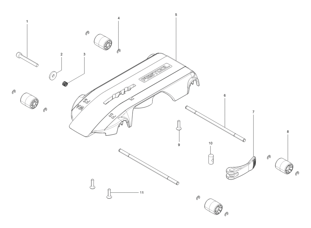 Festool ISC Shoe / 10021229 Spare Parts