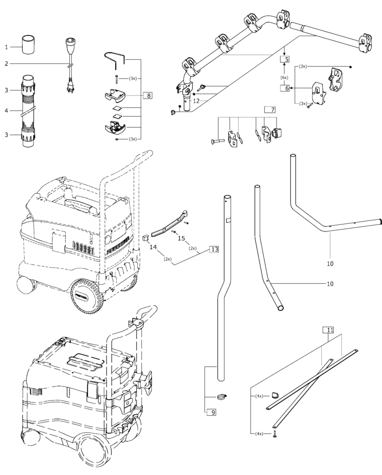 Festool Boom arm / 492452 Spare Parts