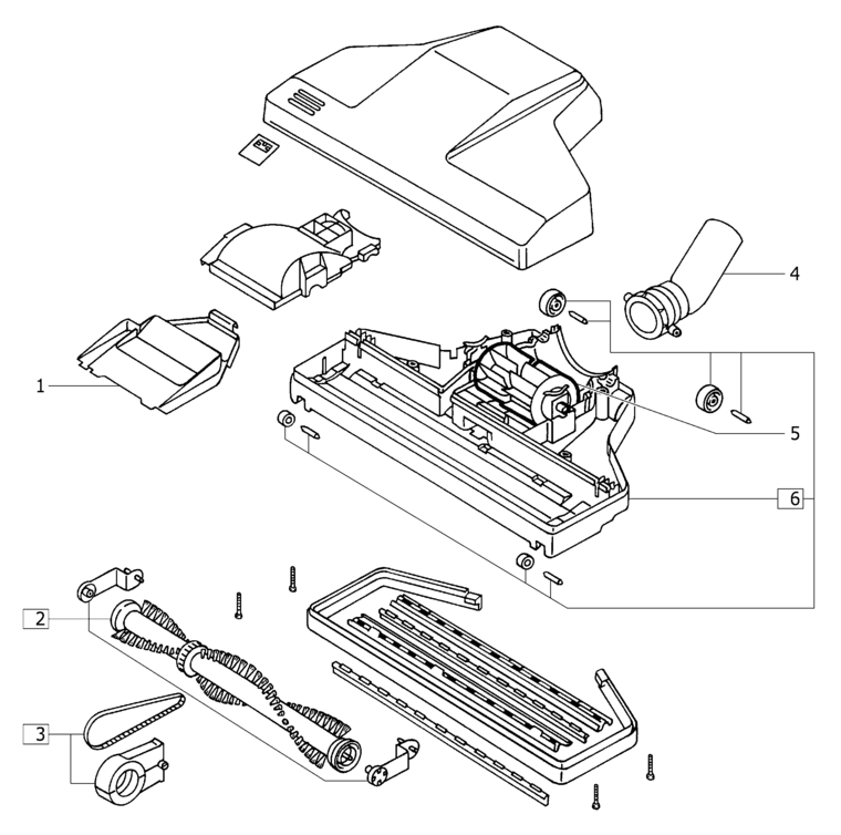 Festool Turbo combination suction brush / 450644 Spare Parts