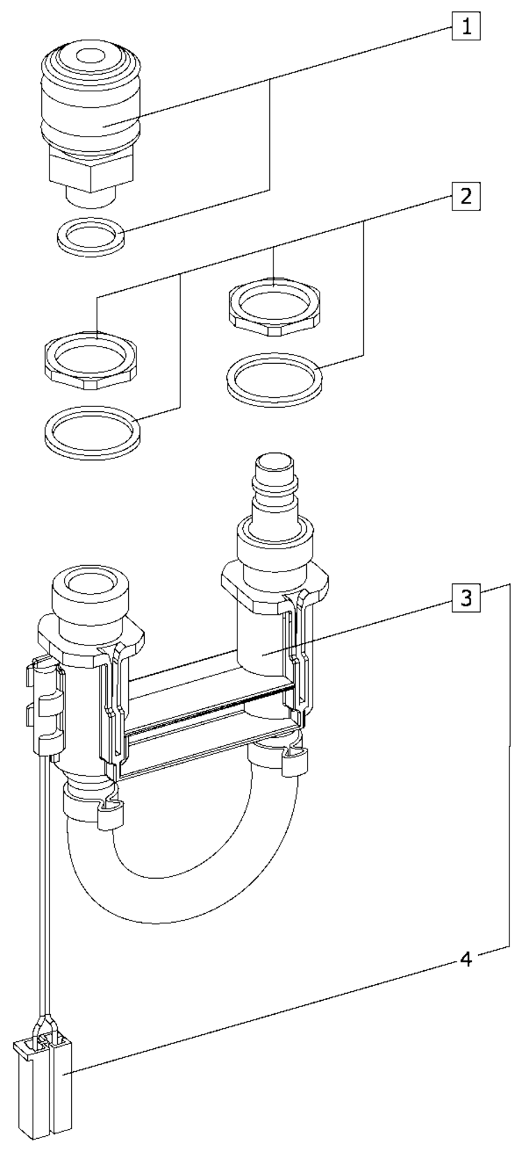 Festool Compressed air module DLM - CT / 452829 Spare Parts