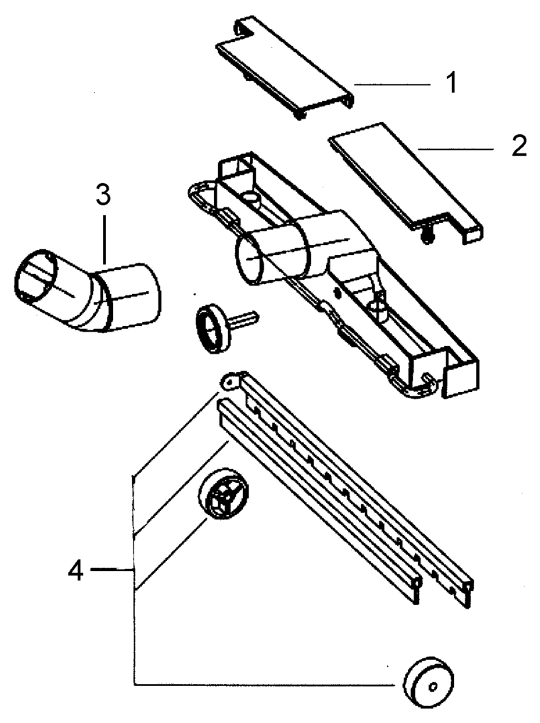 Festool Floor nozzle / 452908 Spare Parts