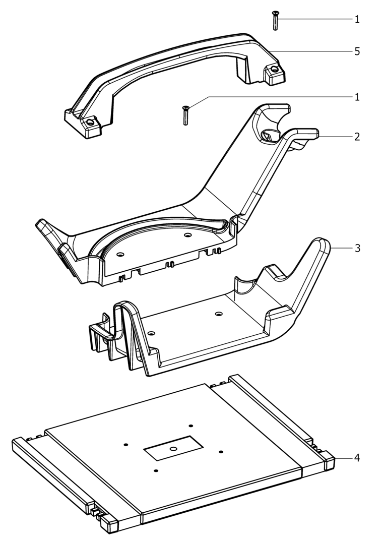 Festool Tool holder WHR / CT - LHS 225 / 495017 Spare Parts