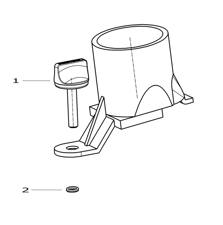 Festool Extraction adapter AD - HL / 484507 Spare Parts