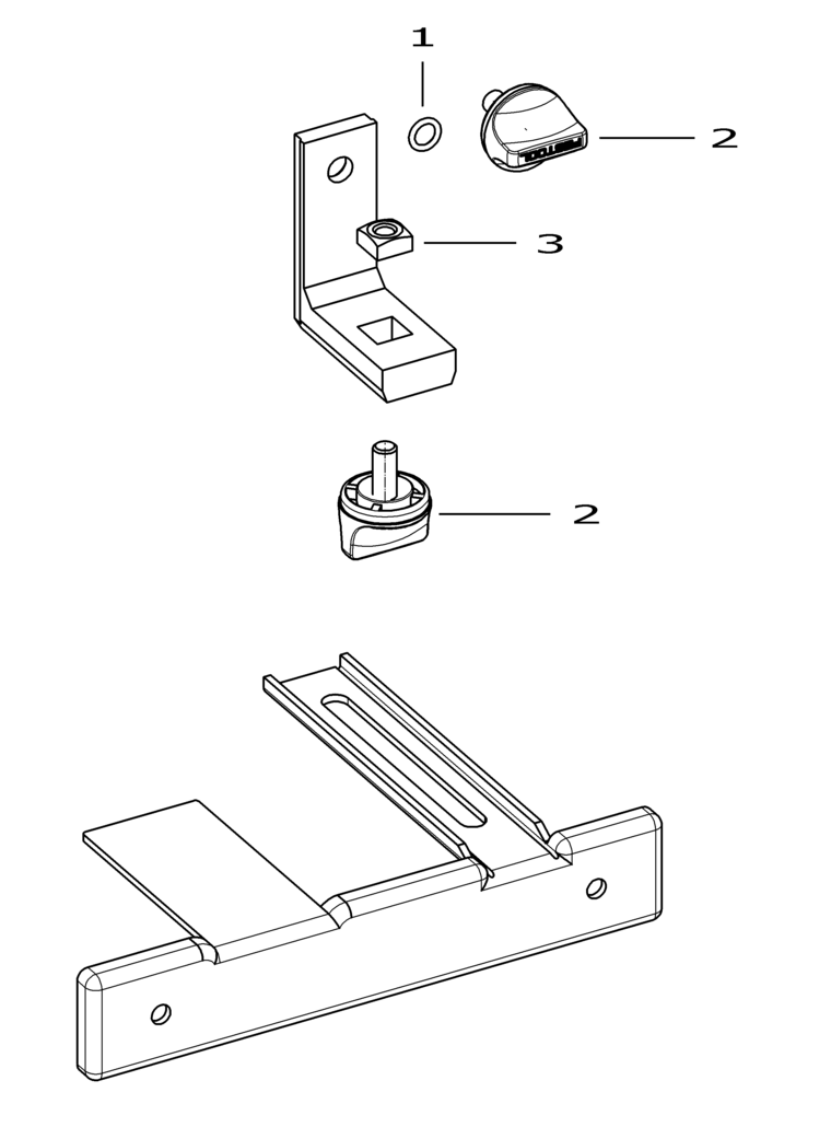 Festool Parallel side fence PA - EHL / 488544 Spare Parts