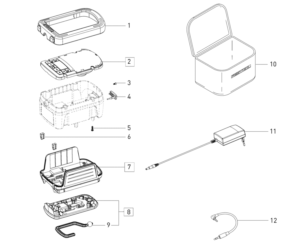 Festool BR10 D / 202114 Spare Parts