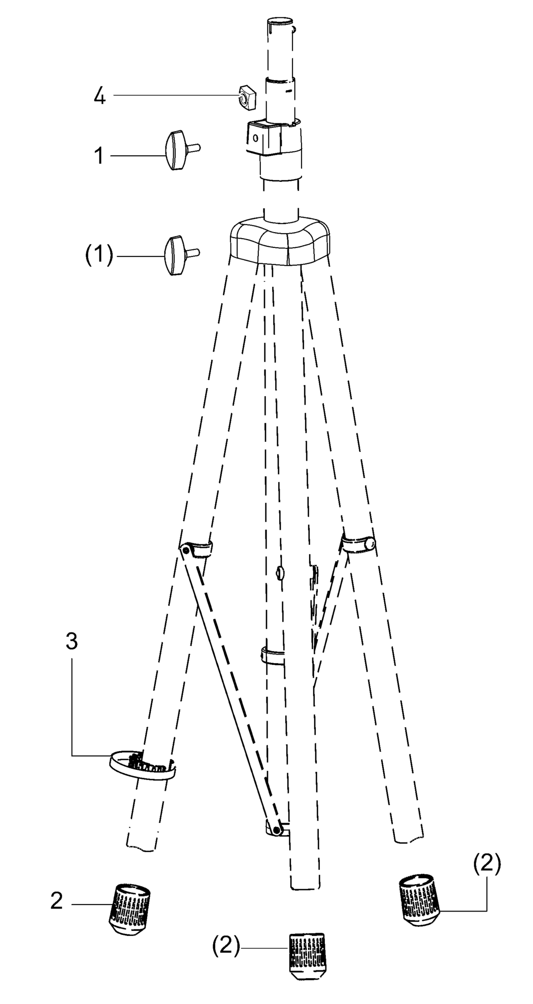 Festool Tripod / 200038 Spare Parts