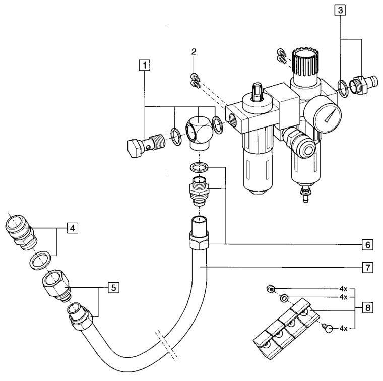 Festool Service unit / 454808 Spare Parts