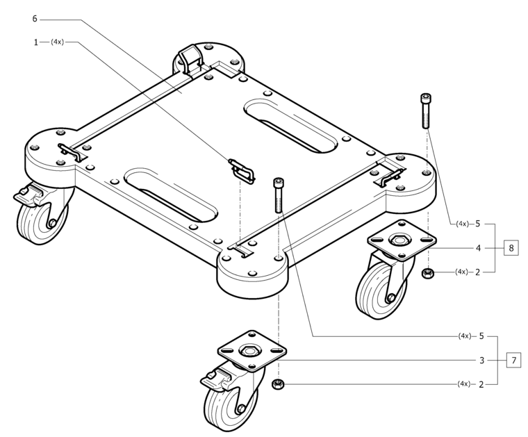 Festool Roll board / 492388 Spare Parts