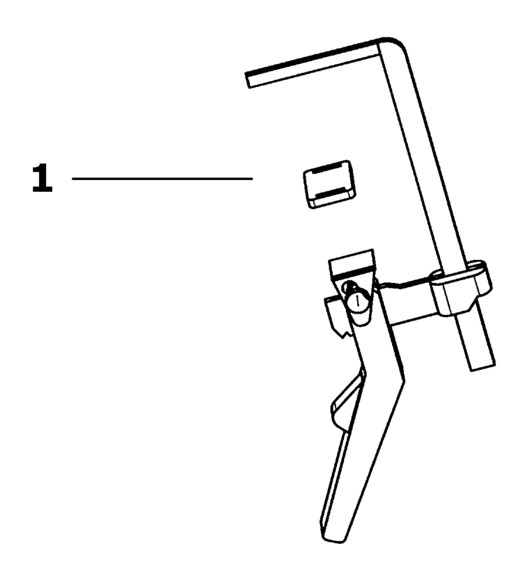 Festool Lever clamp FS-HZ 160 / 491594 Spare Parts