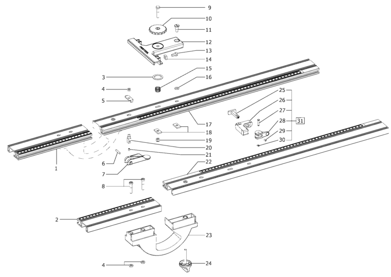 Festool FS-PA / 495711 Spare Parts