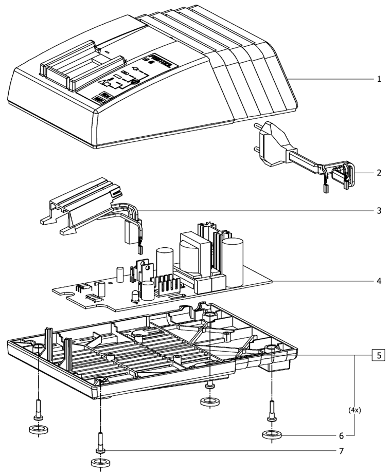 Festool LC 45 GB 230V / 491815 Spare Parts