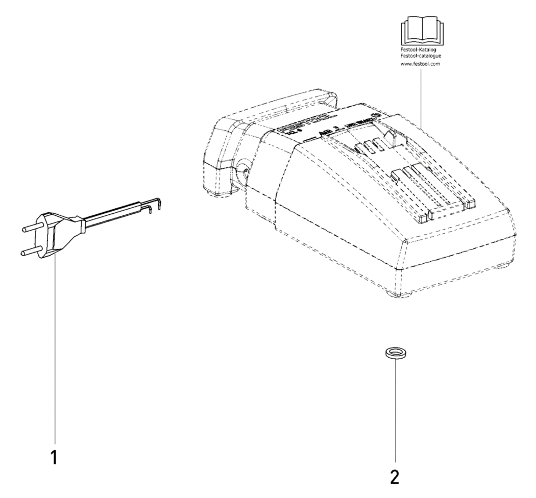 Festool TCL 6 GB 240V / 10021781 Spare Parts