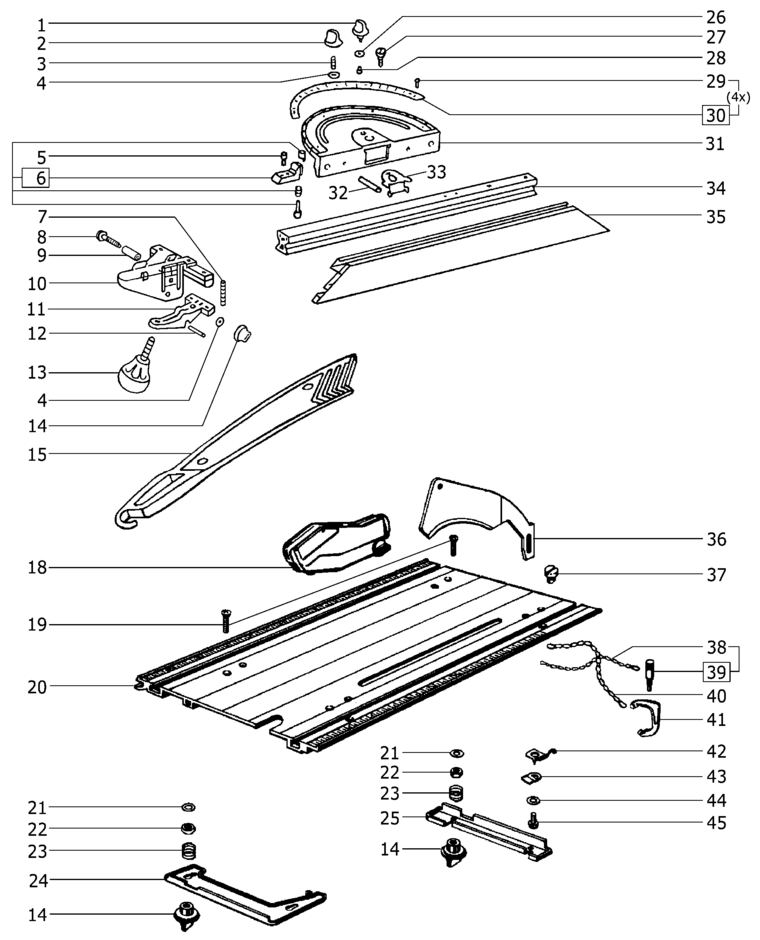 Festool Module mounting / 493956 Spare Parts