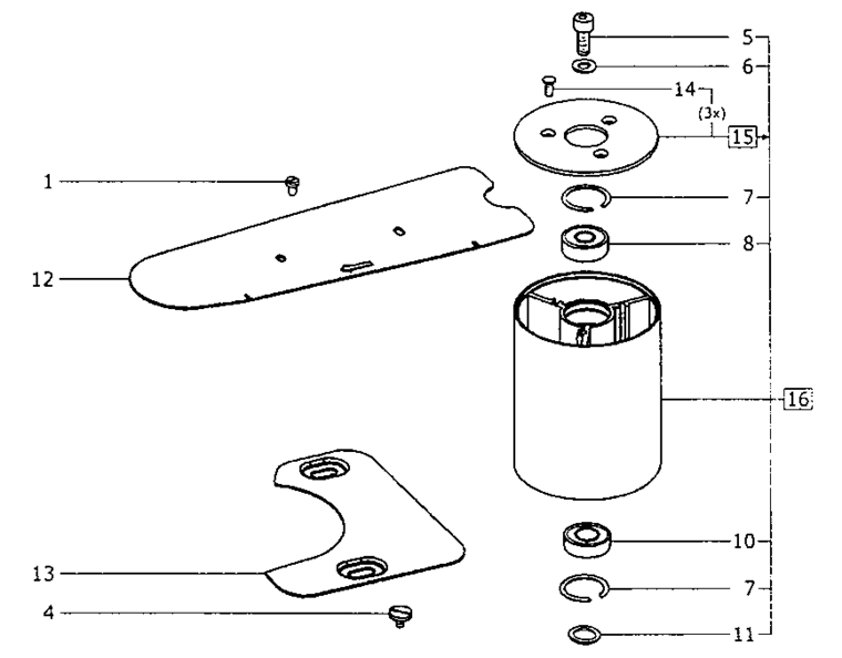 Festool Sanding drum / 488031 Spare Parts