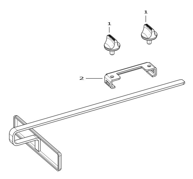 Festool Parallel side fence PA - PS / PSB 300 / 490119 Spare Parts