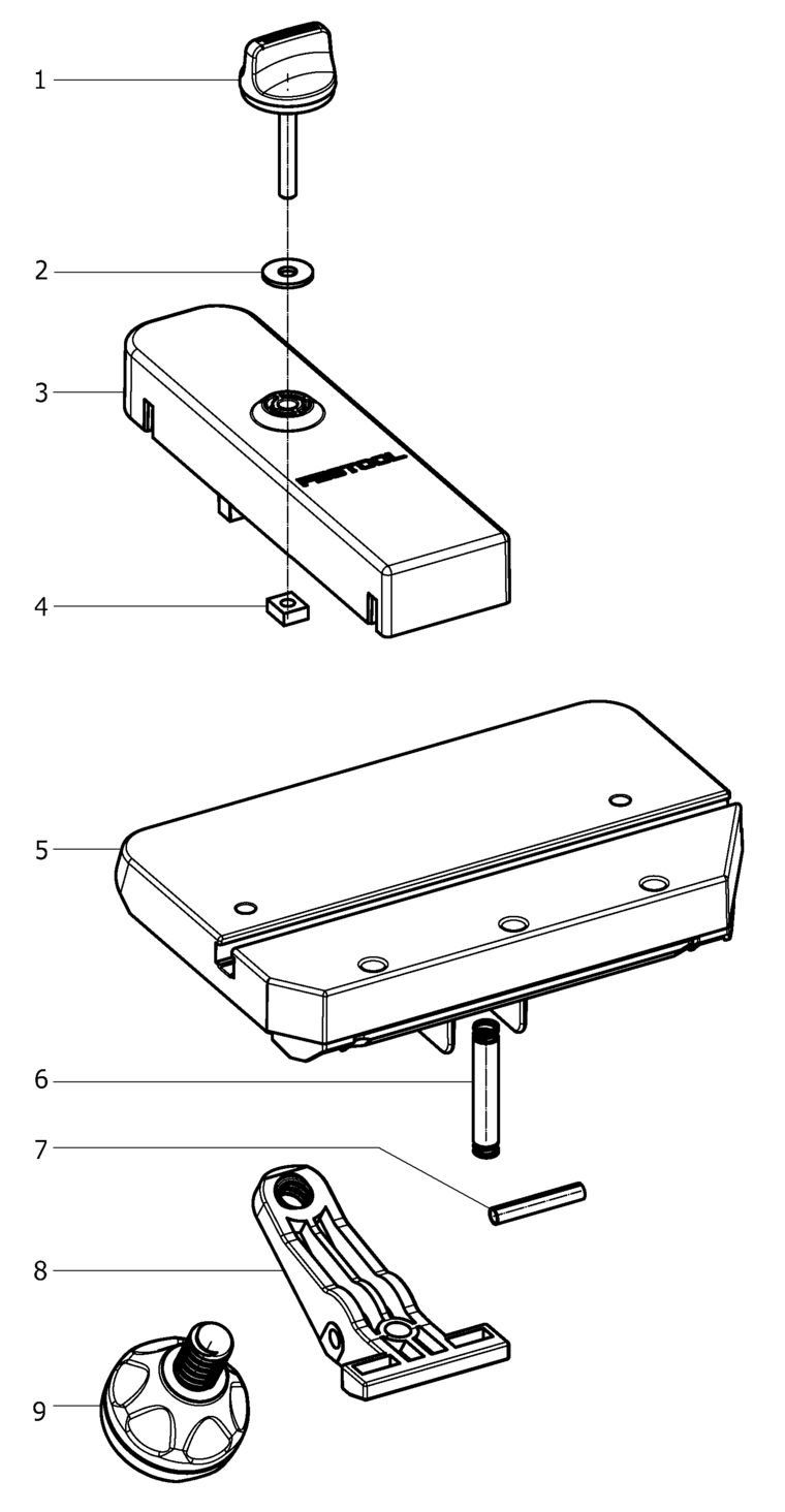 Festool AB-KS 120 / 494317 Spare Parts