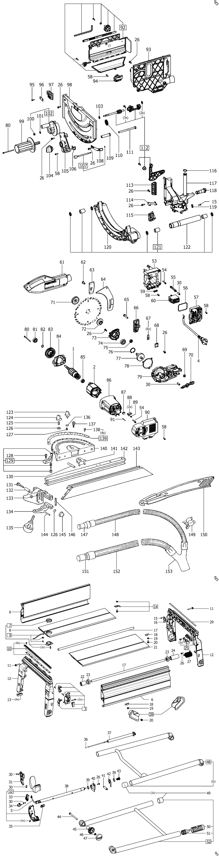 Festool CS 50 EB GB / 492313 Spare Parts