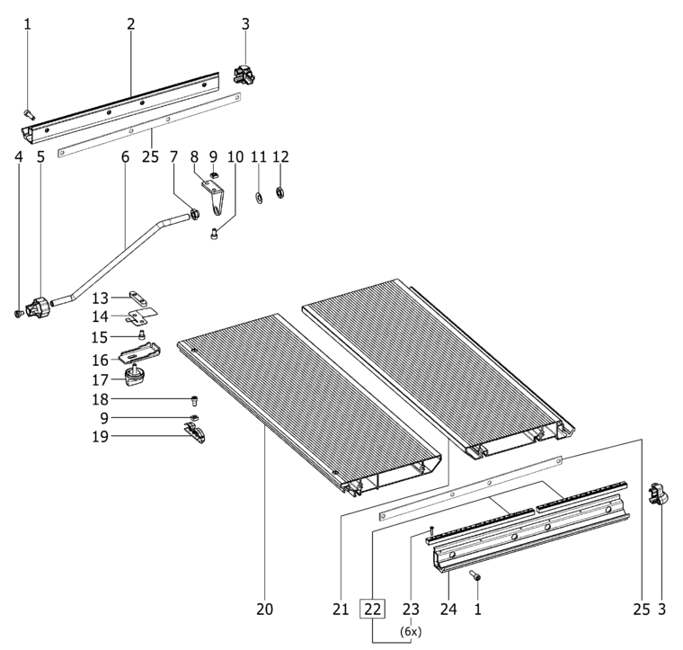 Festool CS 50 VB / 492091 Spare Parts