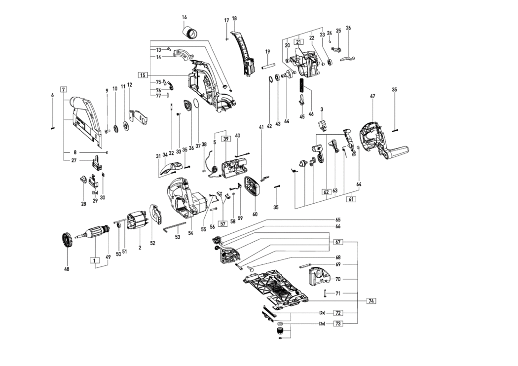 Festool SSU 200 EB-PLUS GB 240V / 205049 Spare Parts