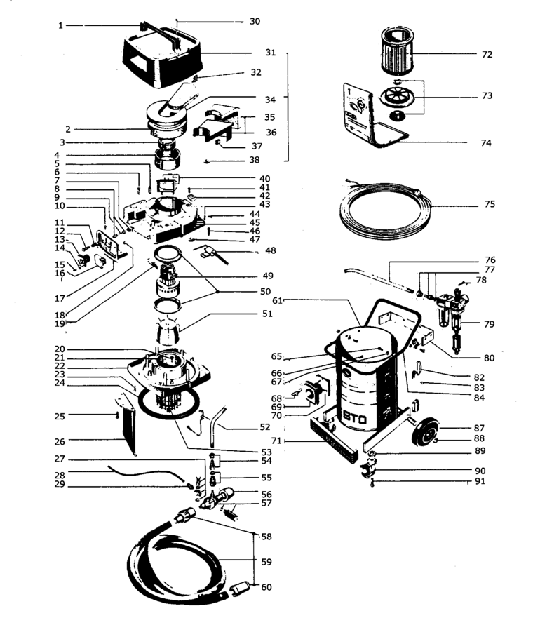 Festool SR 12 E-AS / 485572 Spare Parts