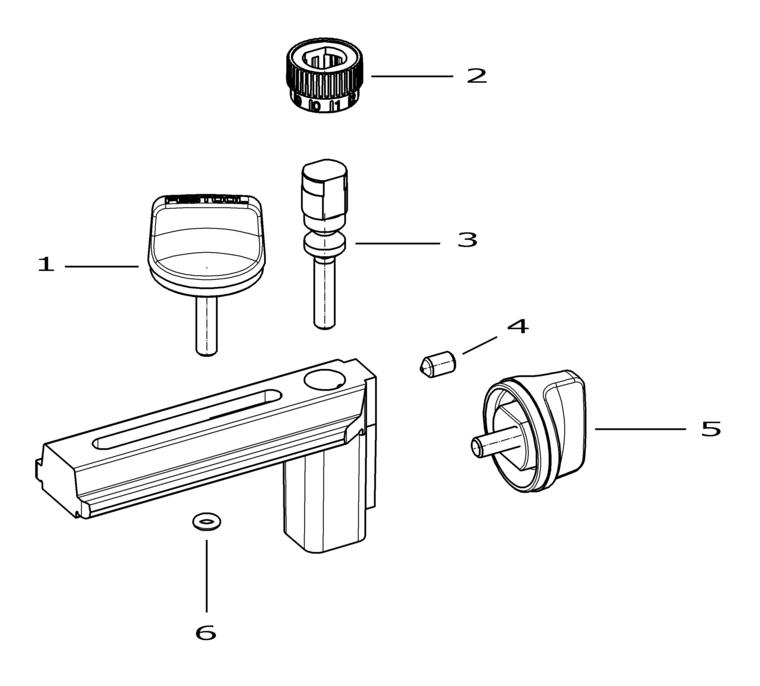 Festool Angle arm WA - OF / 486052 Spare Parts