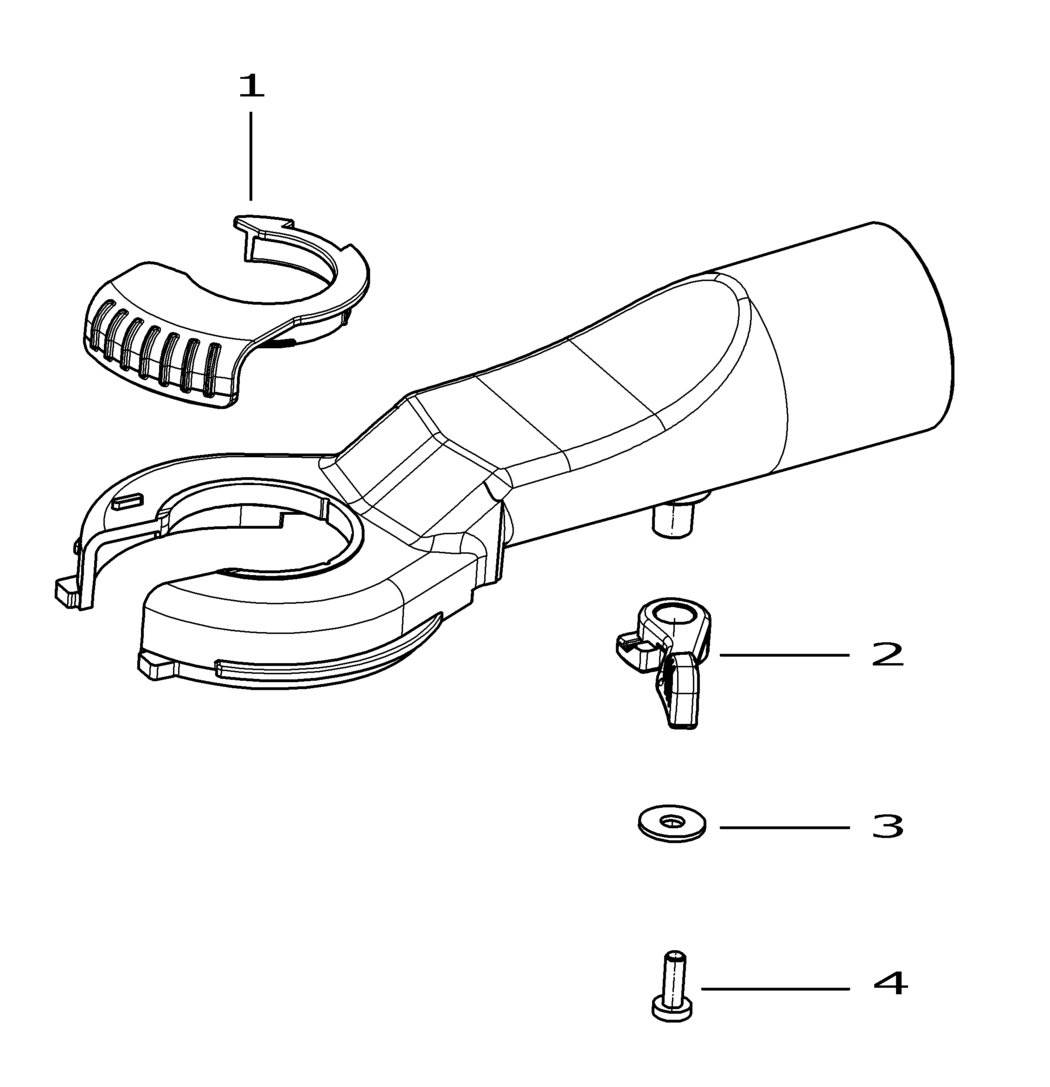 Festool Dust extraction attachment OF 1400 EBQ / 492000 Spare Parts