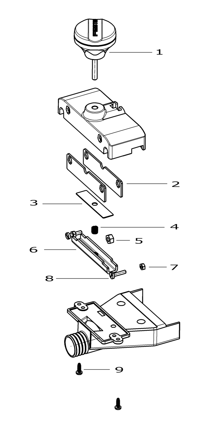 Festool Dust extraction attachment AH - OF 1400 / 492585 Spare Parts