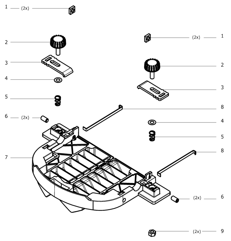 Festool RA-DF 500 / 494751 Spare Parts