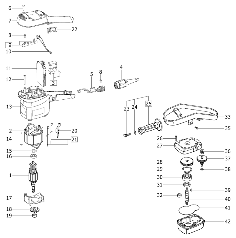 Festool RW 1000 EQ / 490035 Spare Parts