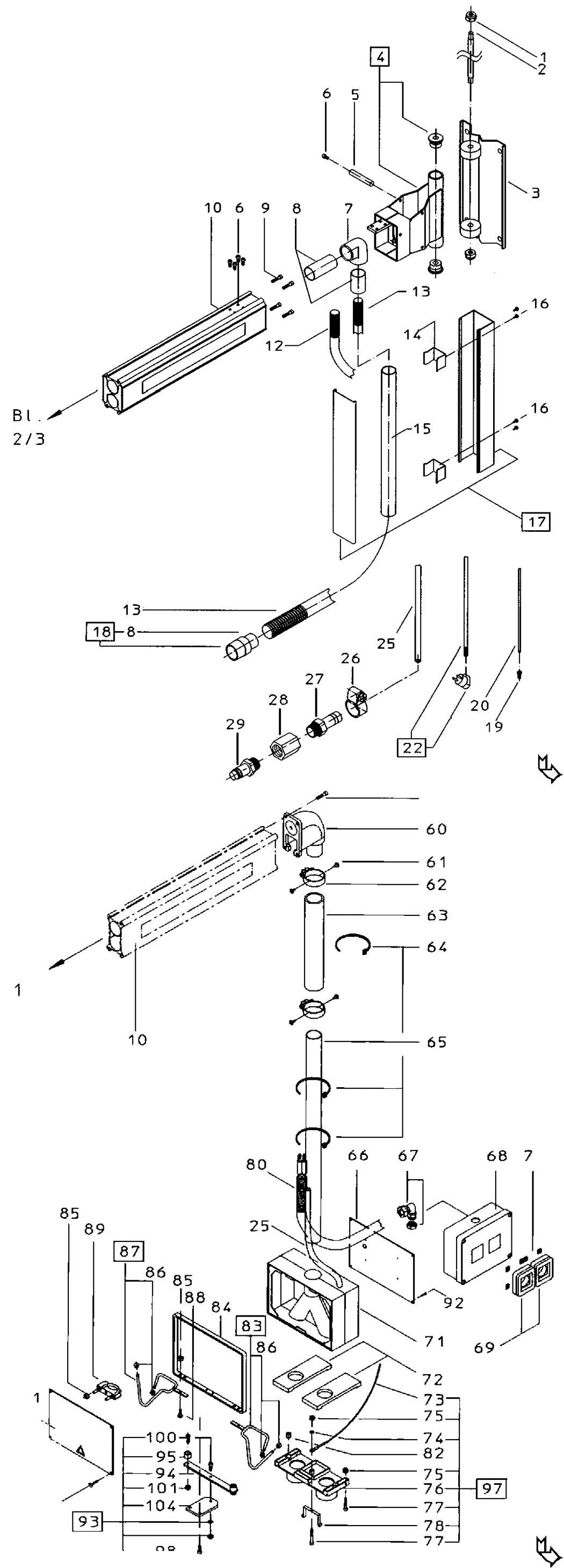 Festool Boom arm / 583171 Spare Parts