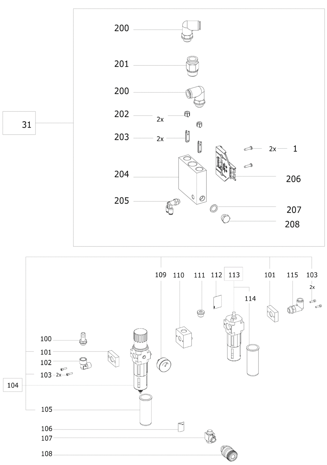 Festool Service unit / 495892 Spare Parts