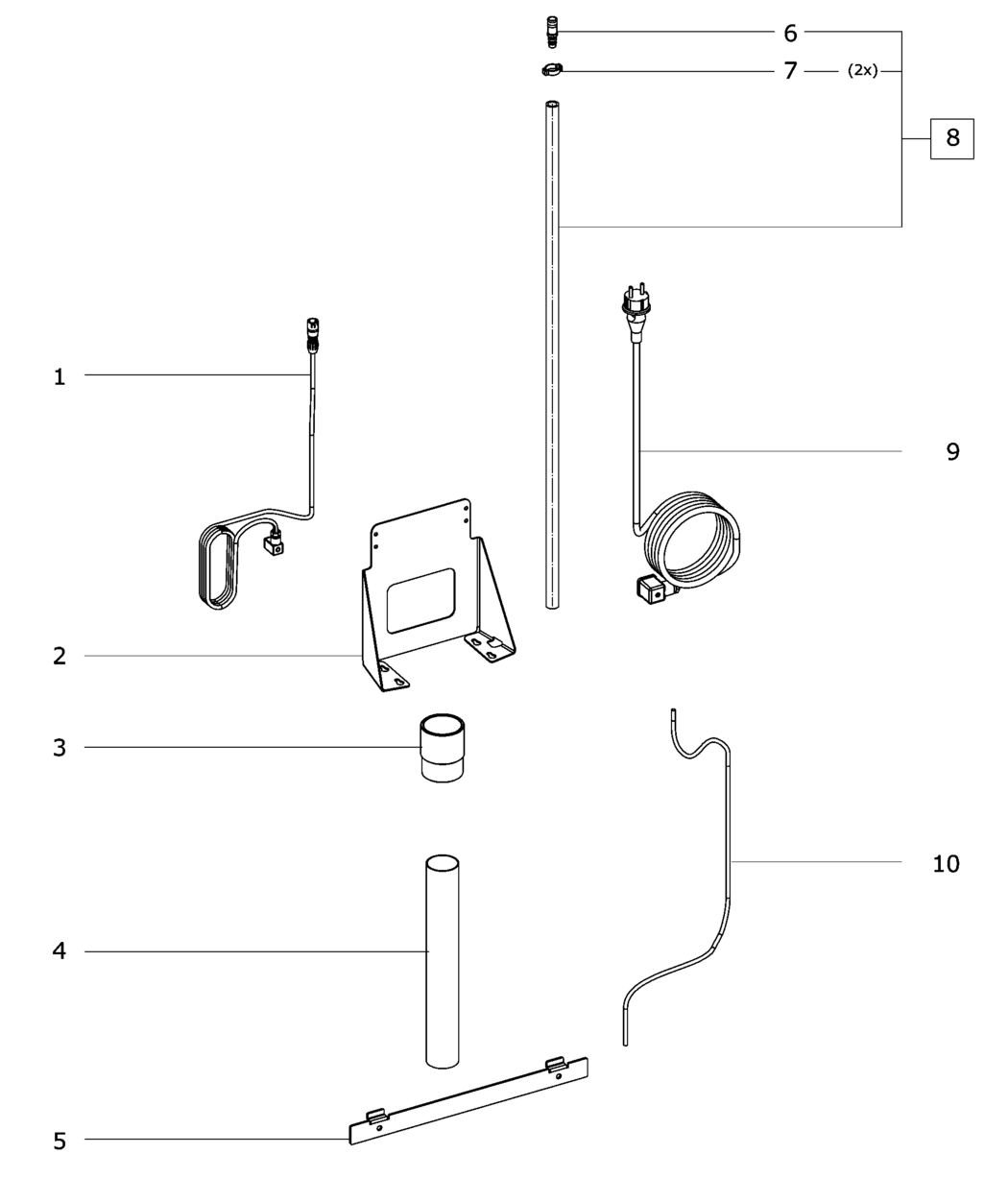 Festool Wall mounting EAA-W / 495889 Spare Parts