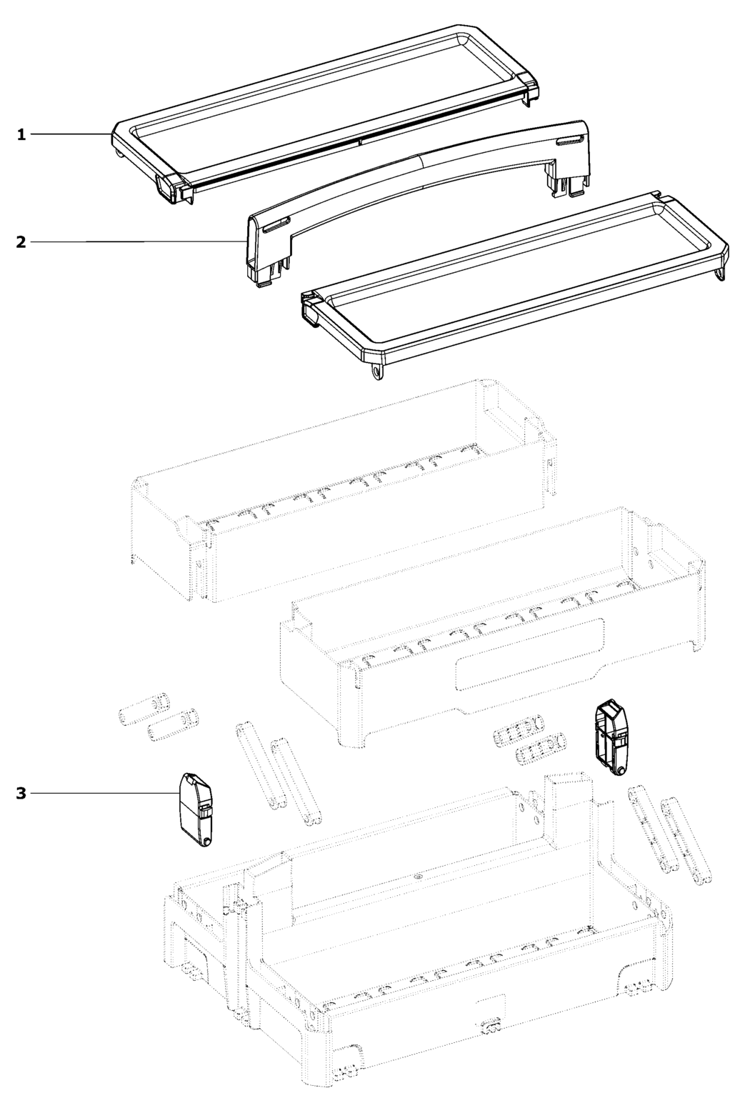 Festool SYS-StorageBox / 499901 Spare Parts