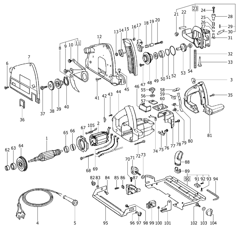 Festool AT 65 E / 487249 Spare Parts