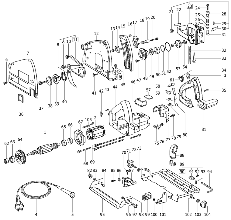 Festool AT 65 / 487077 Spare Parts