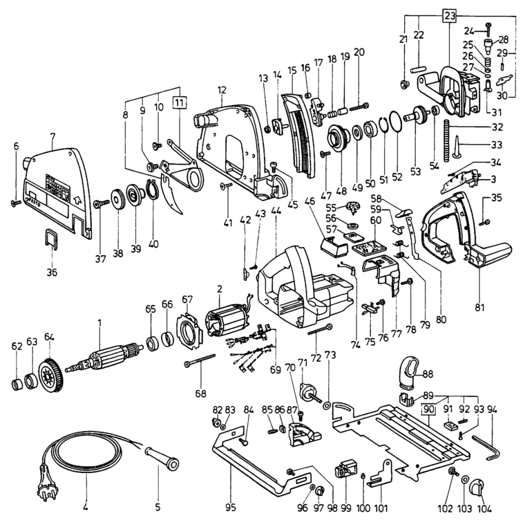 Festool AT 65 EB 230V / 486756 Spare Parts