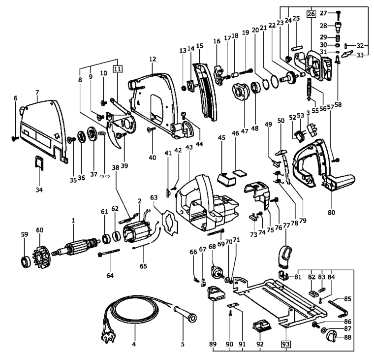 Festool ATF 55 GB 110V / 487170 Spare Parts