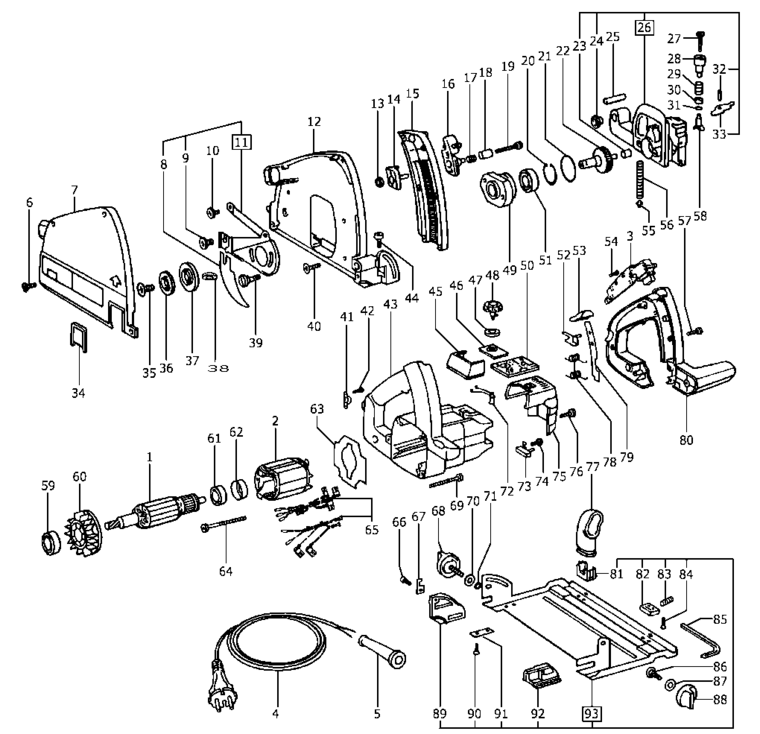 Festool ATF 55 EB 230V / 487373 Spare Parts