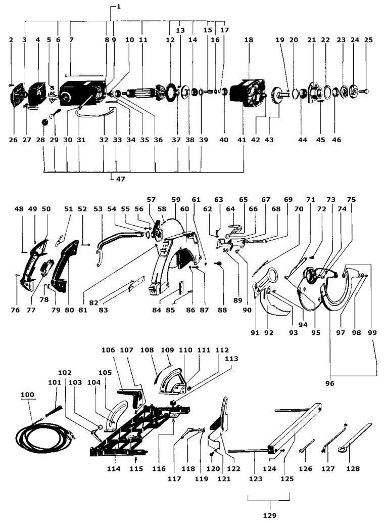 Festool AXP 132 E / 691102 Spare Parts