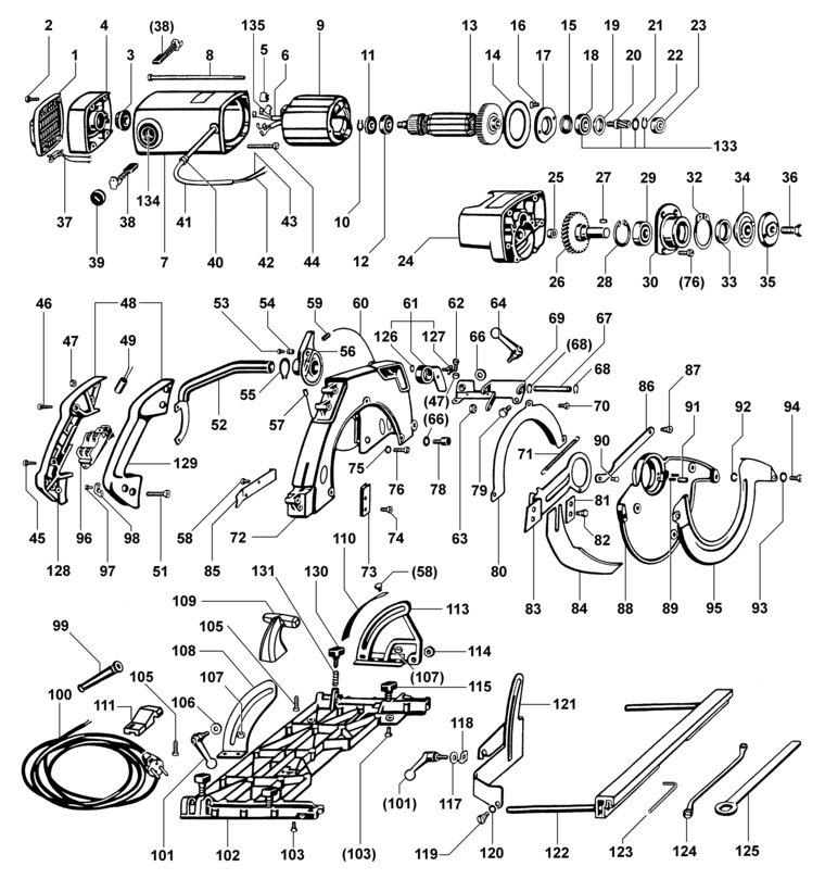 Festool HK 132 E/W / 10011289 Spare Parts