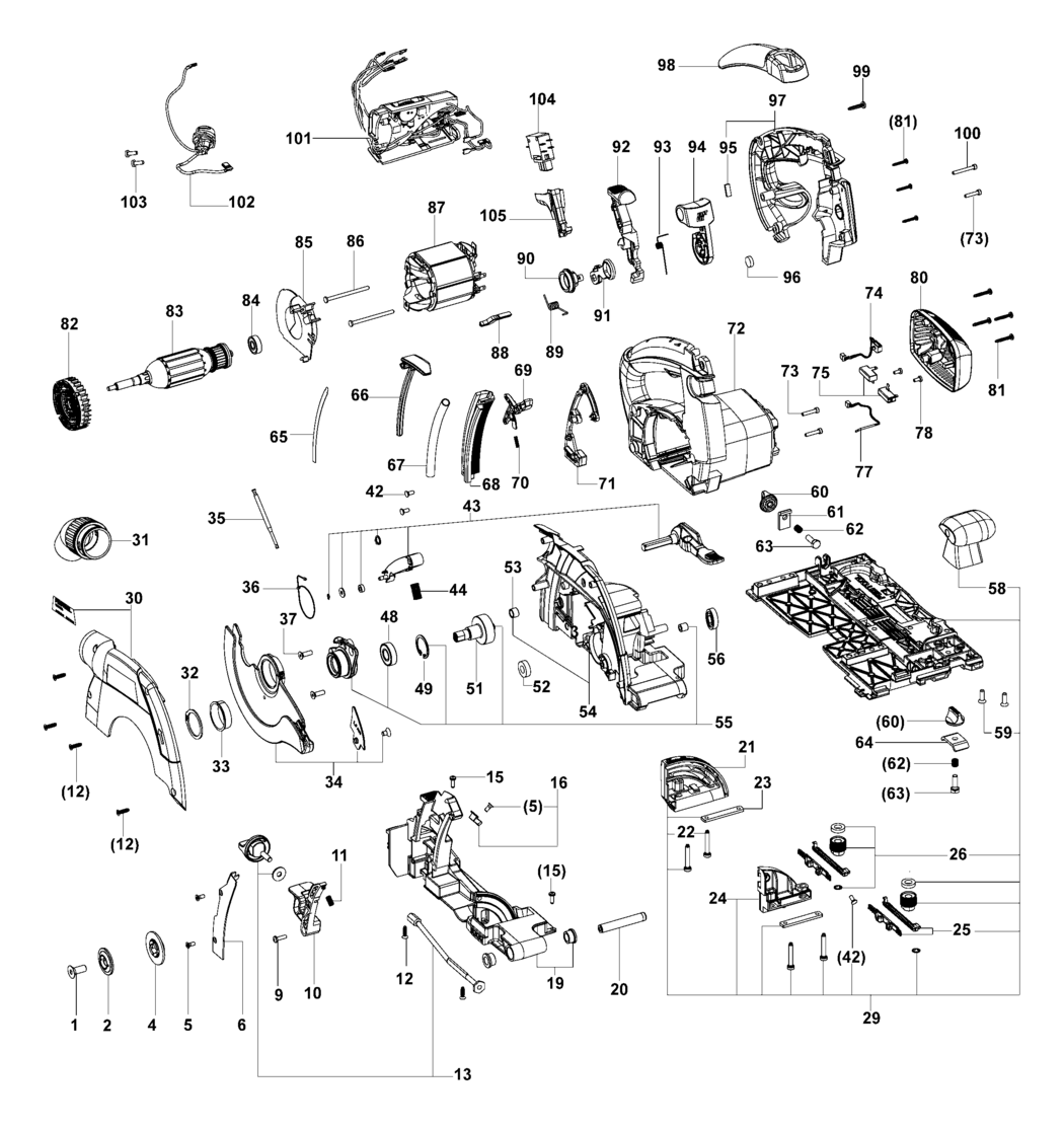 Festool HK 55 EBQ / 204875 Spare Parts