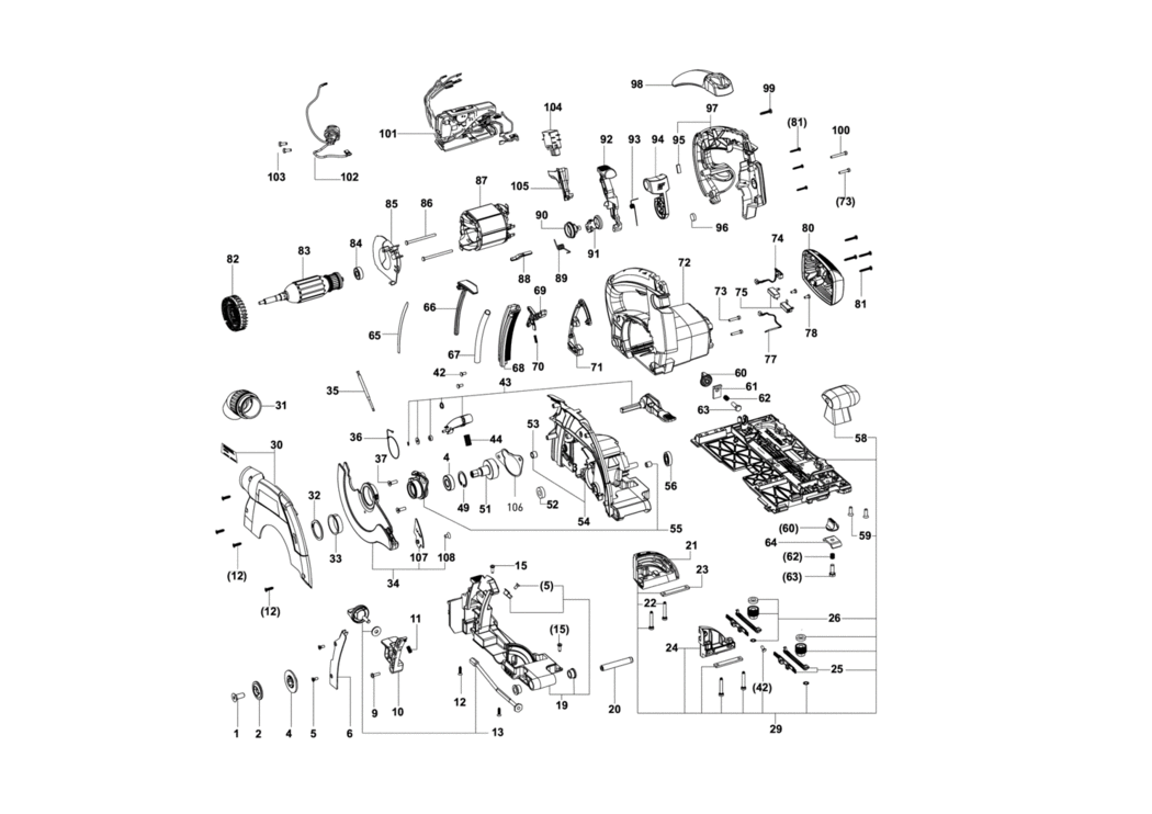 Festool HK 55 EBQ-Plus 230V / 10008474 Spare Parts