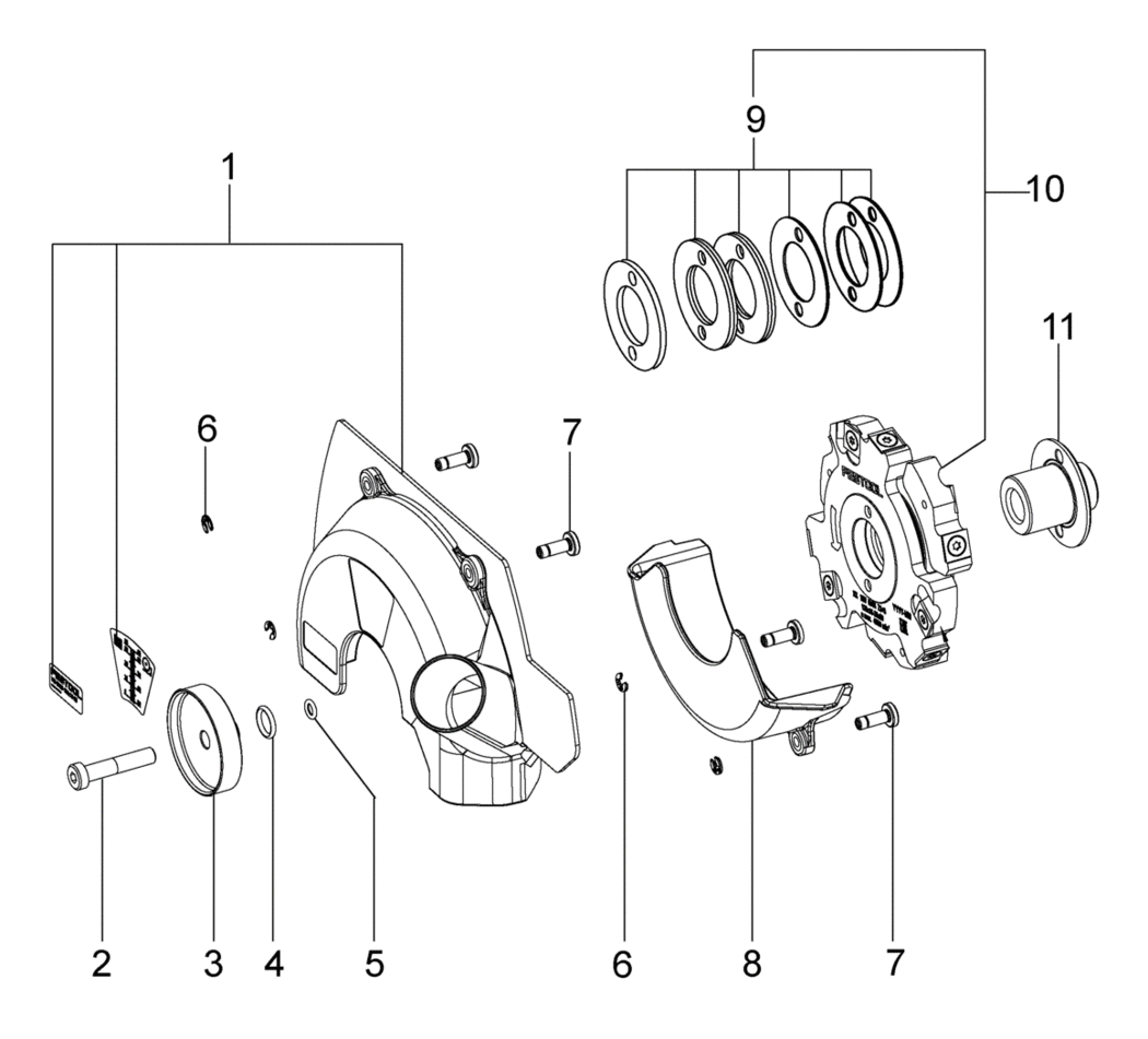 Festool Groove cutter / 10013170 Spare Parts