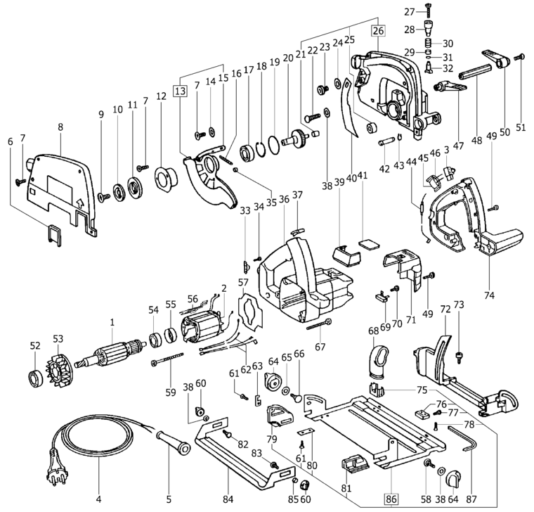 Festool AP 55 GB 110V / 487169 Spare Parts