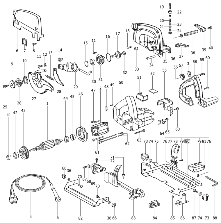 Festool AP 65 / 487078 Spare Parts