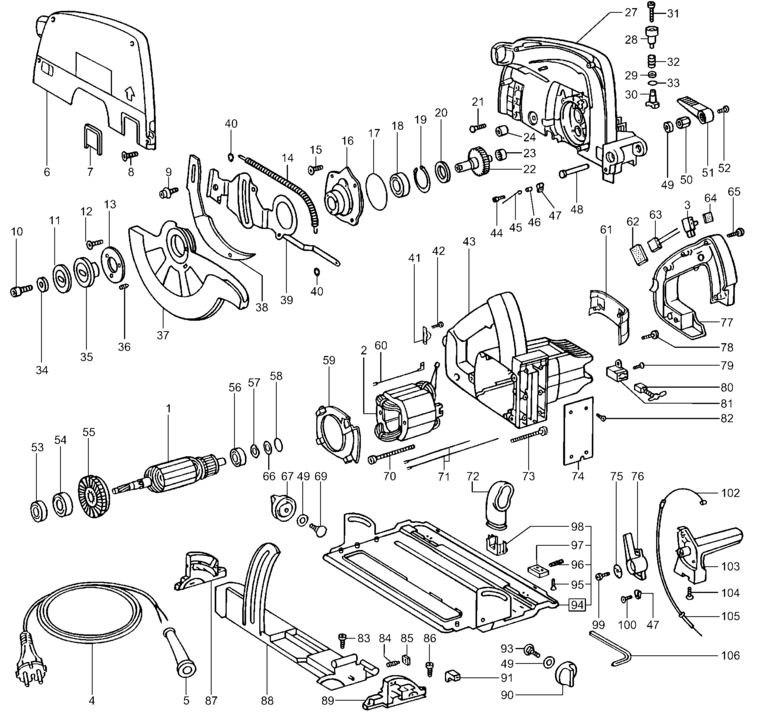 Festool AP 85 / 487079 Spare Parts