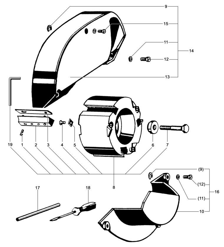 Festool Milling set / 769540 Spare Parts